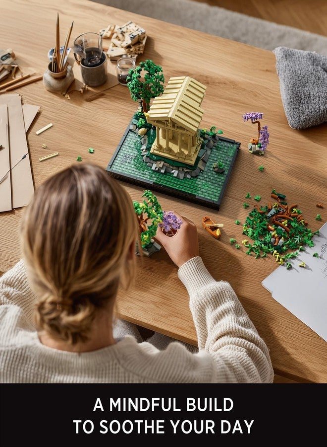 Nifeliz Italian Garden Building Set, a Roman-Inspired Display Model for Home or Office, Thoughtful Gift for Those Who Value Atmosphere and Culture (1,733PCS, NF10319) - Image 5